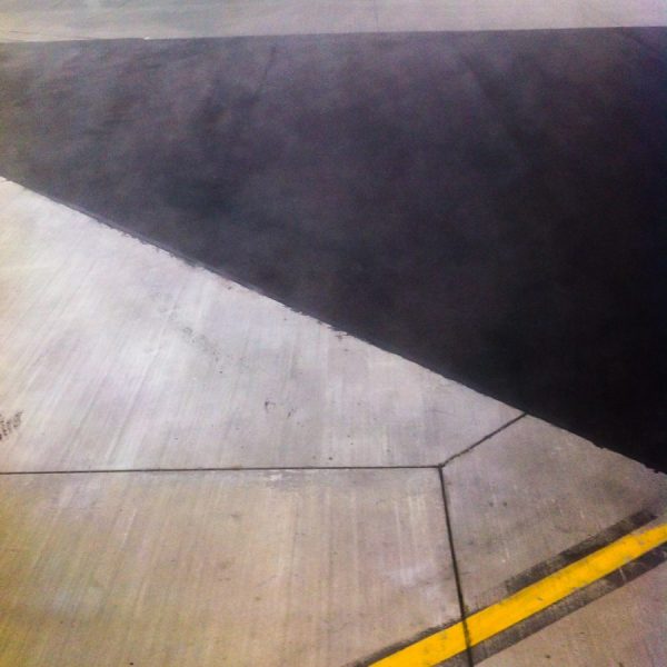 Waiting for takeoff, on the runway at Barcelona Airport